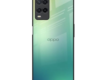 Dusty Green Glass Case for Oppo A54 For Discount