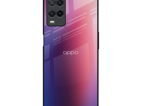 Multi Shaded Gradient Glass Case for Oppo A54 Sale