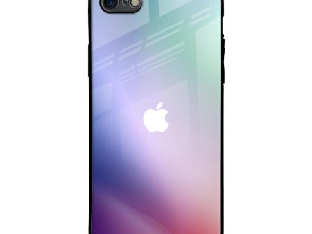 Abstract Holographic Glass Case for iPhone 7 For Cheap