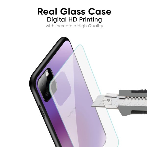 Ultraviolet Gradient Glass Case for Redmi Note 10 For Discount