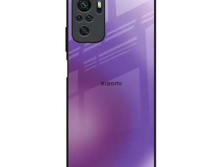 Ultraviolet Gradient Glass Case for Redmi Note 10 For Discount