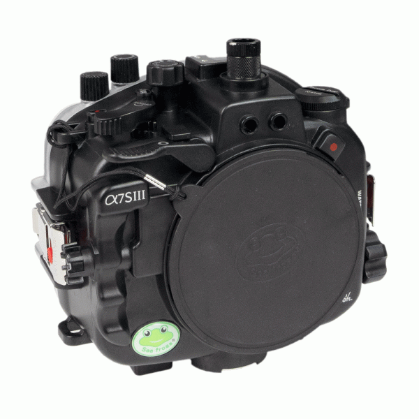 Sony A7S III Salted Line series 40M 130FT Underwater Waterproof camera housing body only. Black Sale