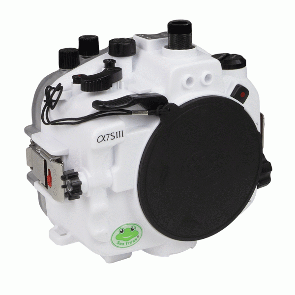 Sony A7S III Salted Line series 40M 130FT Underwater Waterproof camera housing body only. White Supply