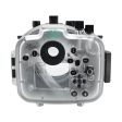 Sony A9 II 40M 130FT Underwater camera housing with Zoom ring for FE16-35 F4 ZA OSS included. Black Online now