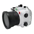 Sony A9 II 40M 130FT Underwater camera housing with Zoom ring for FE16-35 F4 ZA OSS included. White Online