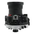 Sony A9 II 40M 130FT Underwater camera housing with Zoom ring for FE16-35 F4 ZA OSS included. Black Online now