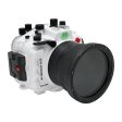 Sony A9 II 40M 130FT Underwater camera housing with Zoom ring for FE16-35 F4 ZA OSS included. White Online