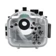 Sony A9 II 40M 130FT Underwater camera housing without port. White Fashion