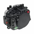 Sony A9 II 40M 130FT Underwater camera housing without port. Black on Sale