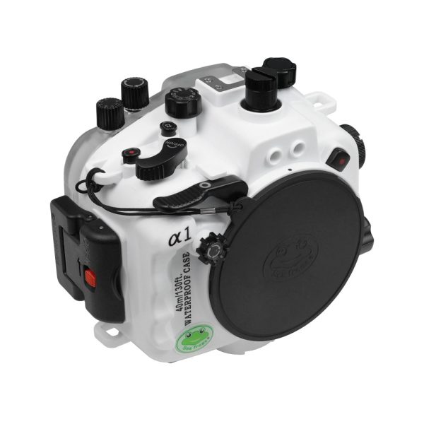 Sony A1 40M 130FT Underwater camera housing without port. White Cheap