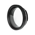 Flat pancake short port for Sony E 16 mm f2.8 for Sea Frogs uw housing for SONY A6600 Online now