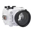 SeaFrogs UW housing for Sony A6xxx series Salted Line with 8  Dry dome port (White)   GEN 3 Cheap