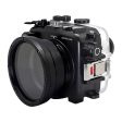 SeaFrogs 60M 195FT Waterproof housing for Sony A6xxx series Salted Line with 8  Dry dome port   GEN 3 on Sale