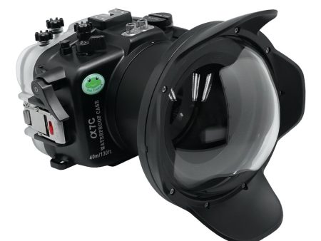 Sony A7C FE16-35 F4 ZA OSS SeaFrogs 40M 130FT UW housing with 6  Dry Dome Port For Sale