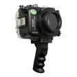 Sony A6600 SeaFrogs 40M 130FT Waterproof housing with Aluminium Pistol Grip Online Sale