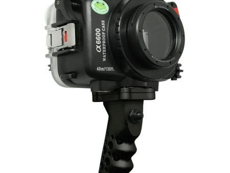 Sony A6600 SeaFrogs 40M 130FT Waterproof housing with Aluminium Pistol Grip Online Sale